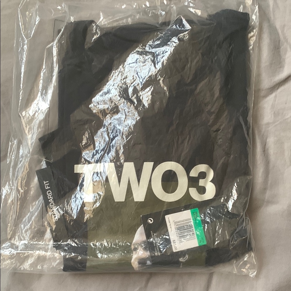 Jordan Black Graphic T-Shirt with White Print